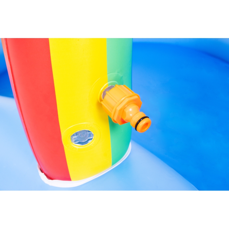 Wodny plac zabaw basen dla dzieci Rainbow + Akcesoria
