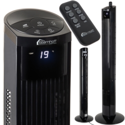 Wentylator kolumnowy z oscylacją 120W LED + Pilot