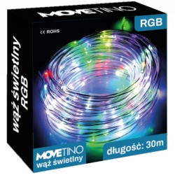 Wąż świetlny zewnętrzny IP44 30m 720LED Wielokolorowe