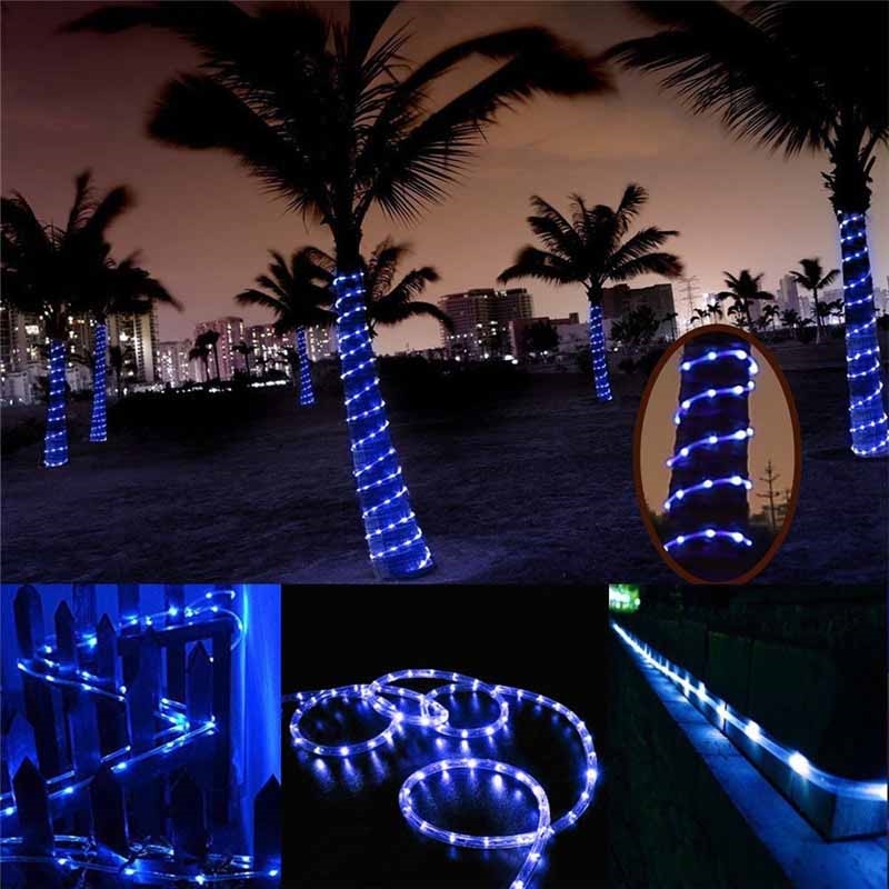 Wąż świetlny zewnętrzny IP44 30m 720LED Niebieski