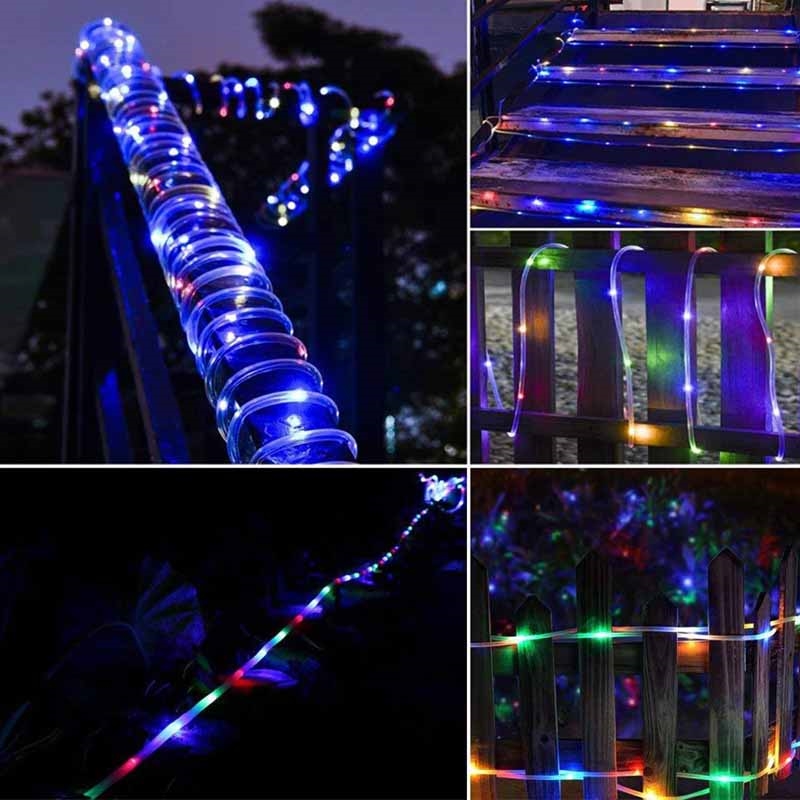 Wąż świetlny zewnętrzny IP44 10m 240LED Wielokolorowe