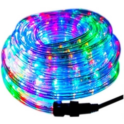 Wąż świetlny zewnętrzny IP44 10m 240LED Wielokolorowe