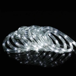Wąż świetlny zewnętrzny IP44 10m 240LED Biały Zimny