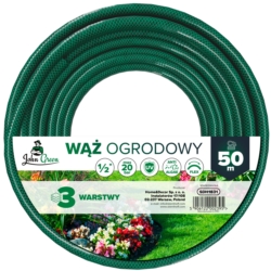 Wąż ogrodowy do podlewania 3-warstwowy 1/2" 50m