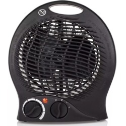 Termowentylator elektryczny z regulacją Czarny 2000W