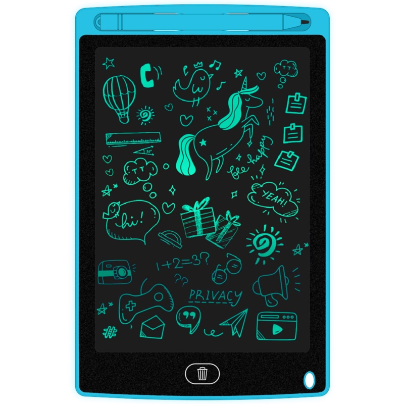 Tablet graficzny do rysowania dla dzieci Błękit  8,5"