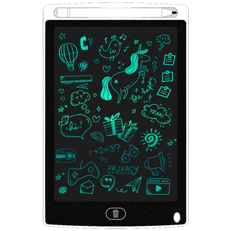 Tablet graficzny do rysowania dla dzieci Biały 8,5"