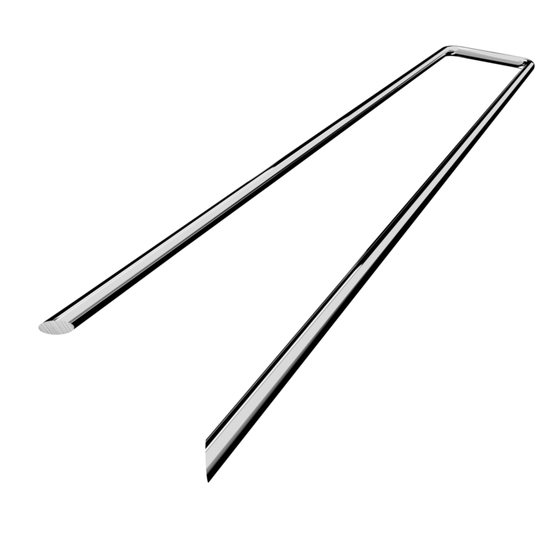 Szpilki do agrowłókniny metalowe ocynkowane U-kształtne kotwy, kołki 100 sztuk