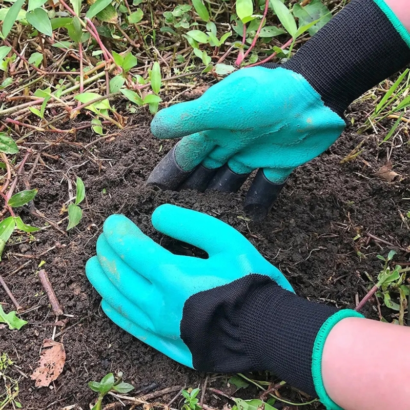 Rękawice ogrodowe z pazurami wielofunkcyjne