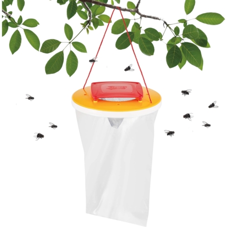 Pułapka na muchy z wabikiem worek na muchy