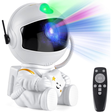 Projektor gwiazd i galaktyki lampka nocna Dziecko Astronauta + Pilot