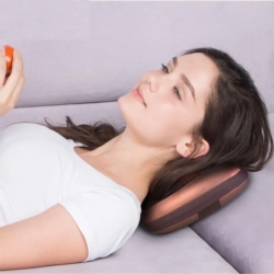 Poduszka masująca Shiatsu z funkcją podgrzewania Odcienie Brązu