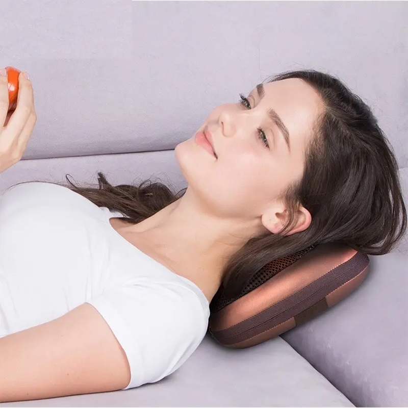 Poduszka masująca Shiatsu z funkcją podgrzewania Odcienie Brązu