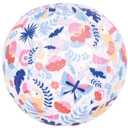 Piłka plażowa dmuchana Tukany Arbuzy Kraby 50cm