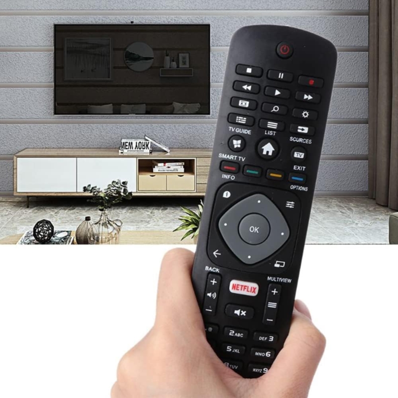 Pilot do telewizora uniwersalny NETFLIX, zamiennik Philips CT-8037