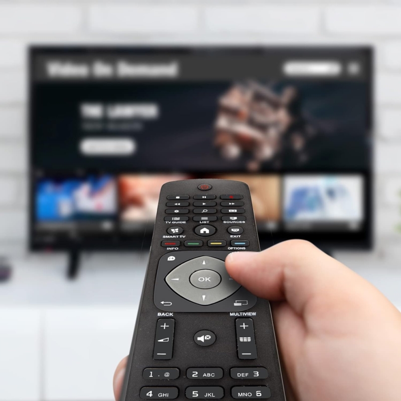 Pilot do telewizora uniwersalny NETFLIX, zamiennik Philips CT-8037