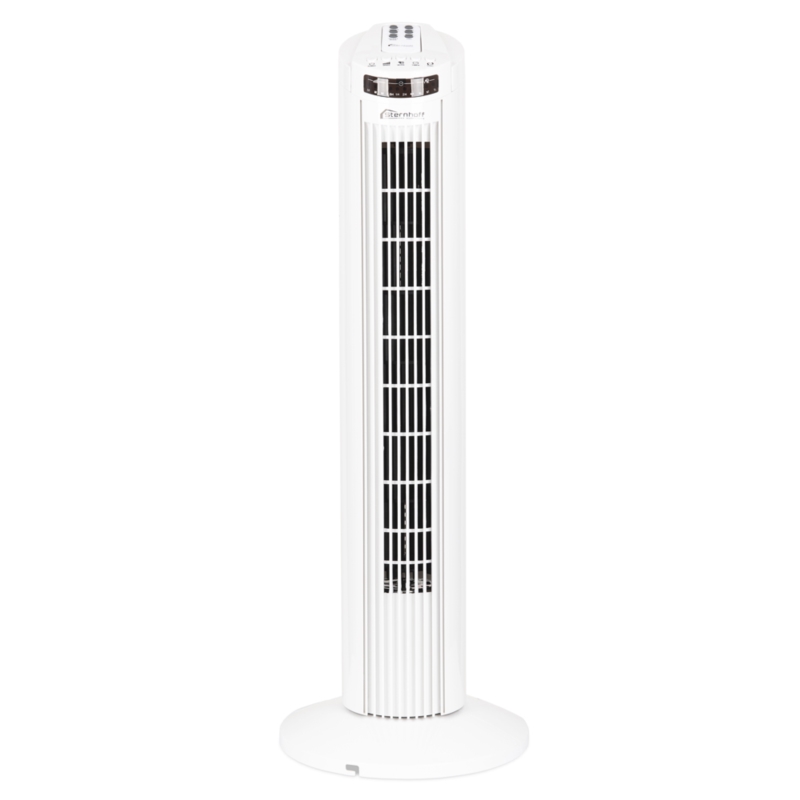 Wentylator kolumnowy podłogowy 70W Biały + Pilot