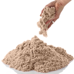 Piasek kinetyczny magiczny do zabawy 1kg Naturalny