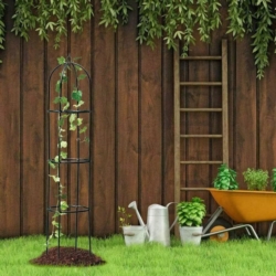 Pergola ogrodowa do róż i roślin pnących metalowa dzwon 190cm