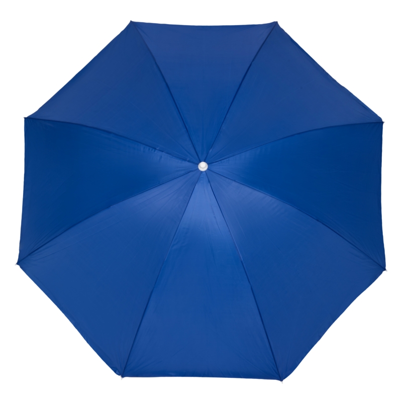 Parasol plażowy łamany wbijany Niebieski 220cm