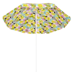 Parasol plażowy łamany składany Owoce 220cm