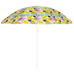 Parasol plażowy łamany składany Owoce 200cm