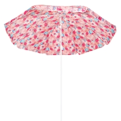 Parasol plażowy łamany składany Różowe flamingi 200cm
