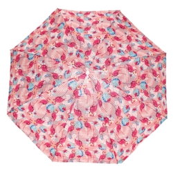 Parasol plażowy łamany składany Różowe flamingi 200cm