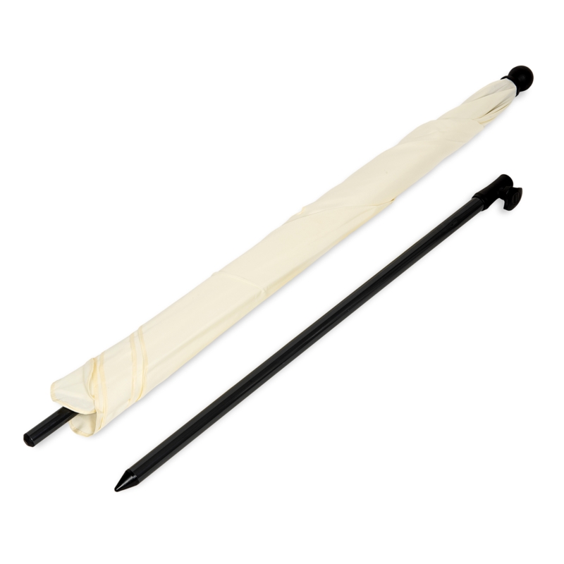 Parasol balkonowy prostokątny łamany UV Ecru 200x130cm
