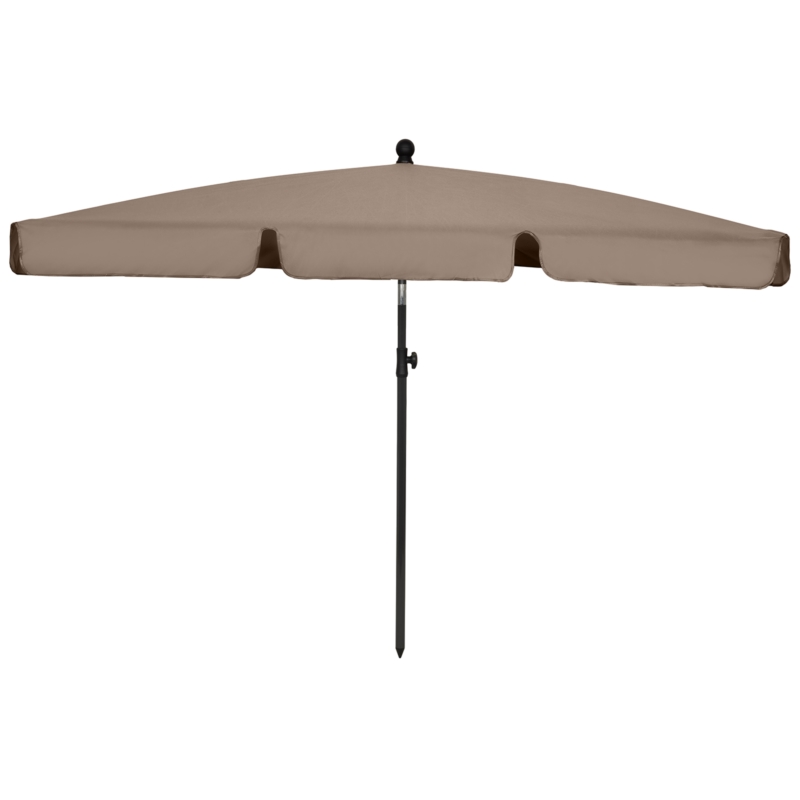 Parasol balkonowy prostokątny łamany UV Beżowy 200x130cm