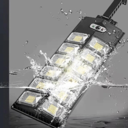 Lampa LED latarnia solarna uliczna 1200W + Czujnik zmierzchu i ruchu + Pilot