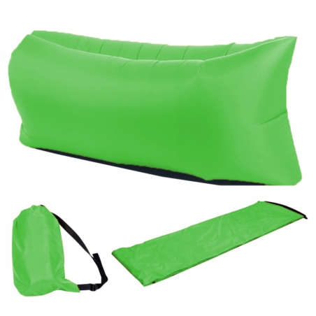 Materac Lazy Bag air sofa dmuchana Zielony 190x70cm