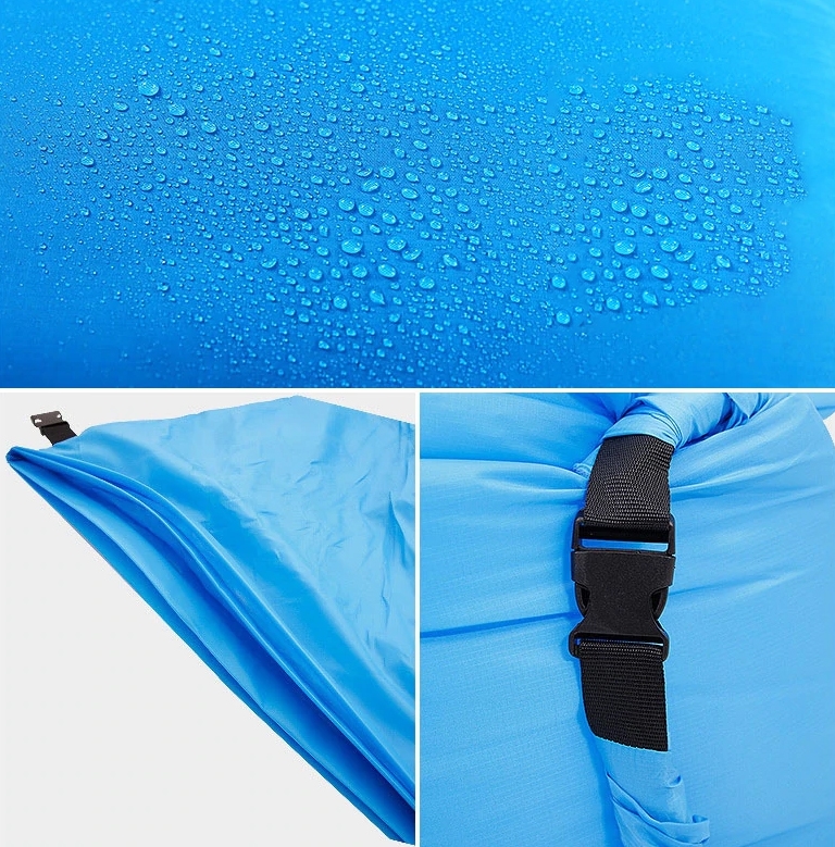 Materac Lazy Bag air sofa dmuchana Czerwona 190x70cm