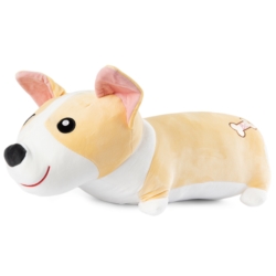 Maskotka pluszak Corgi + Kocyk