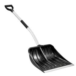 Łopata do śniegu z ergonomicznym aluminiowym trzonkiem