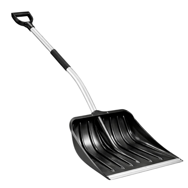 Łopata do śniegu z ergonomicznym aluminiowym trzonkiem