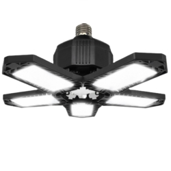 Lampa warsztatowa robocza sufitowa 5-skrzydłowa 80W