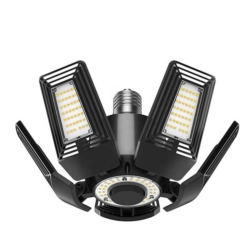 Lampa warsztatowa robocza sufitowa 5-skrzydłowa 80W