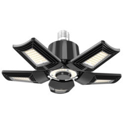 Lampa warsztatowa robocza sufitowa 5-skrzydłowa 80W