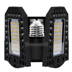 Lampa warsztatowa robocza sufitowa 5-skrzydłowa 80W
