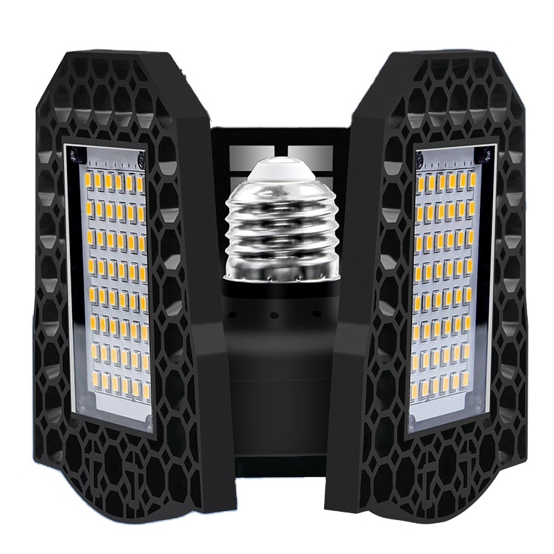 Lampa warsztatowa robocza sufitowa 5-skrzydłowa 80W