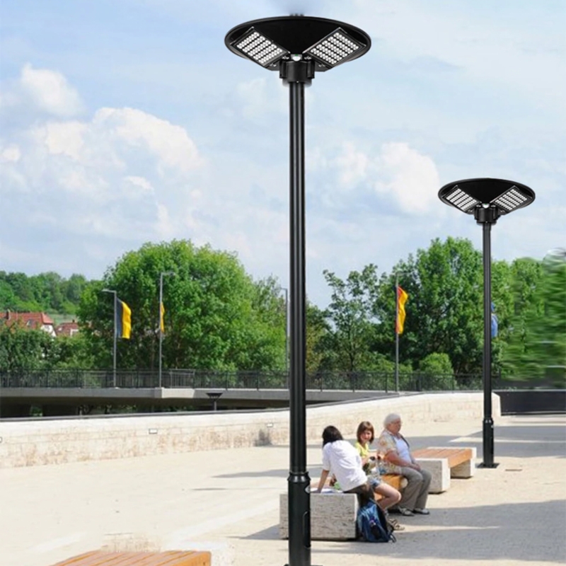 Lampa solarna, latarnia ogrodowa LED z czujnikiem ruchu 200W + Pilot