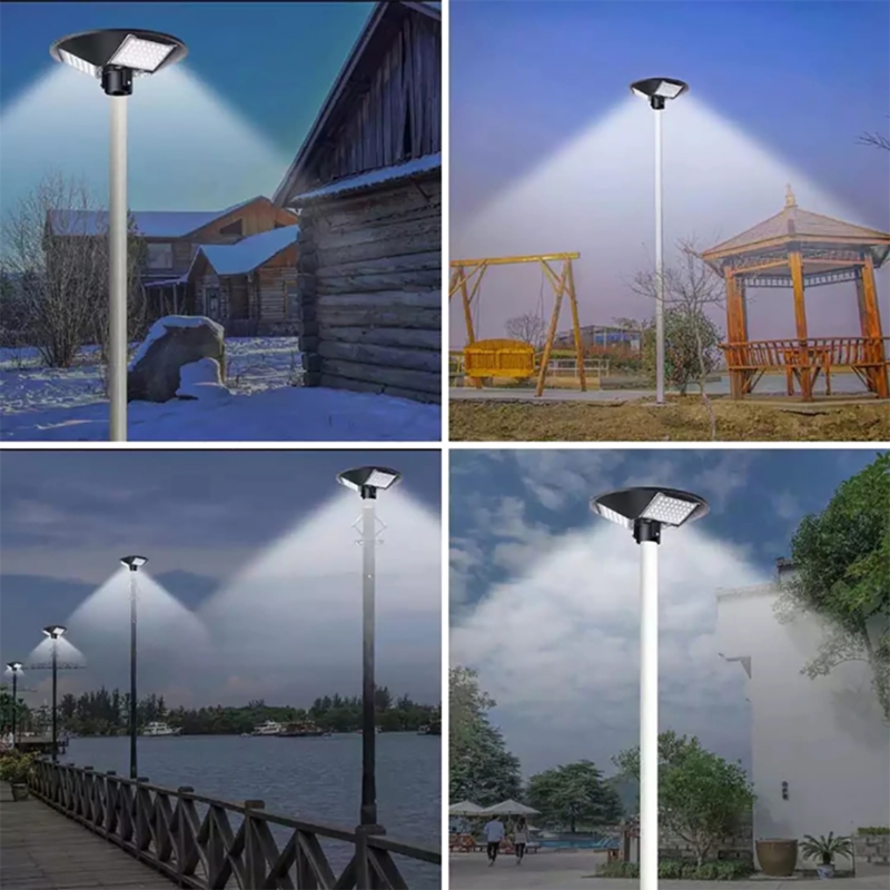 Lampa solarna, latarnia ogrodowa LED z czujnikiem ruchu 200W + Pilot