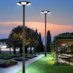 Lampa solarna, latarnia ogrodowa LED z czujnikiem ruchu 500W + Pilot