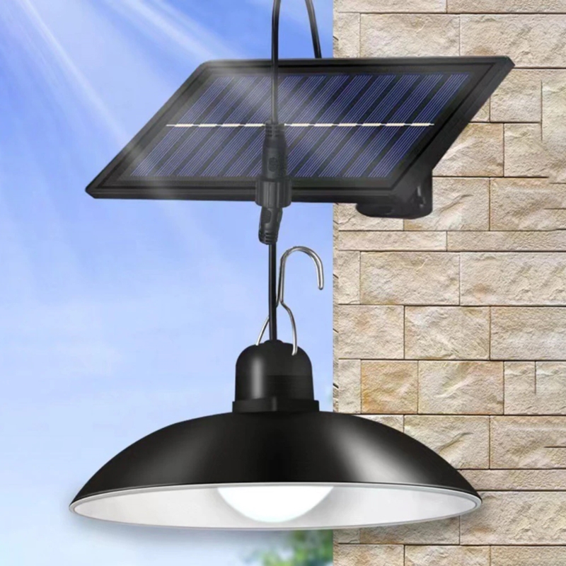 Lampa solarna wisząca żyrandol 30LED + Pilot