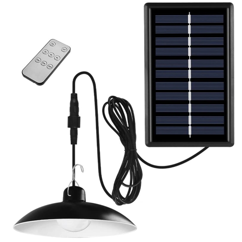 Lampa solarna wisząca żyrandol 30LED + Pilot