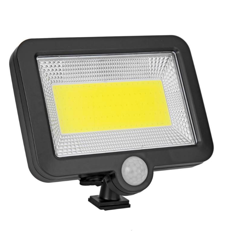 Lampa solarna naścienna LED COB z czujnikiem ruchu i zmierzchu 1x COB