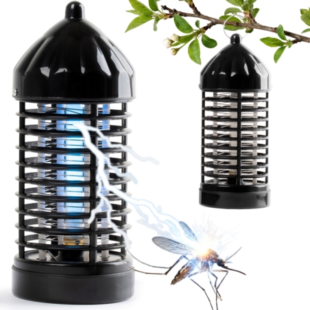 Lampa owadobójcza elektryczna UV 2W na komary i owady, wisząca