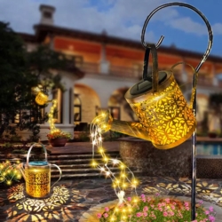 Lampa solarna ogrodowa Konewka +  Drucik