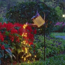 Lampa solarna ogrodowa Konewka +  Drucik